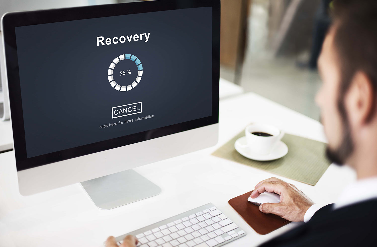 data recovery screen