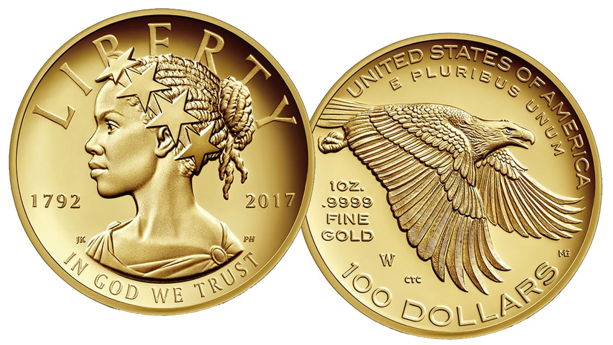 Lady Liberty Coin Split