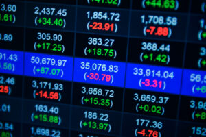 Stock,market,chart,stock,market,data,on,led,display,concept,,